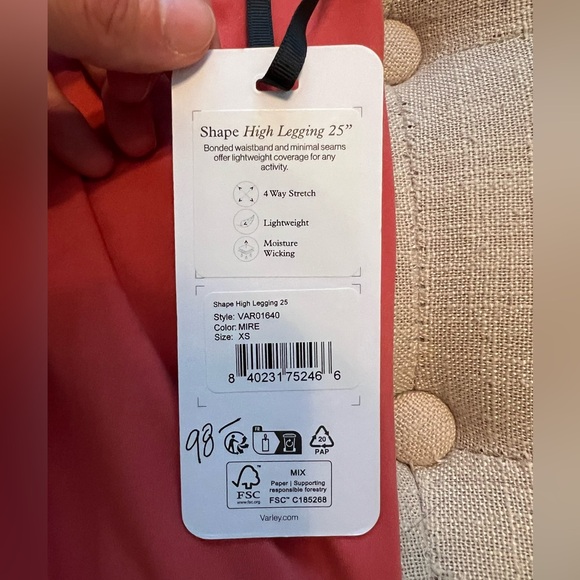 Varley workout set XS NWT - Picture 11 of 16